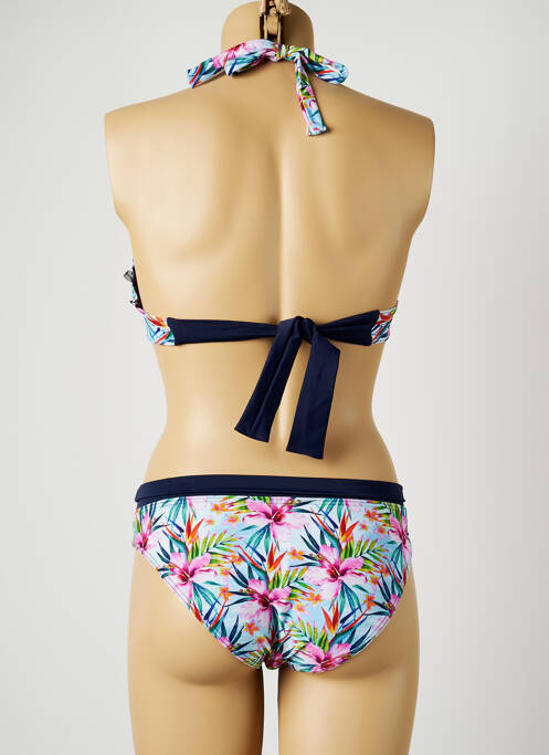 Costum de baie din două piese roz MISS CARAÏBES femeie