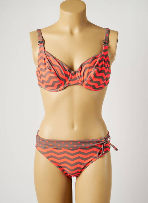 Costum de baie din două piese roz SUN PLAYA femeie