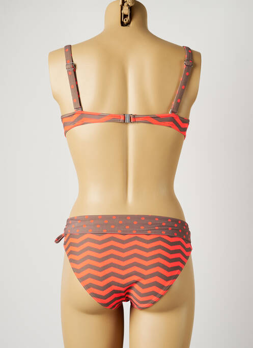 Costum de baie din două piese roz SUN PLAYA femeie