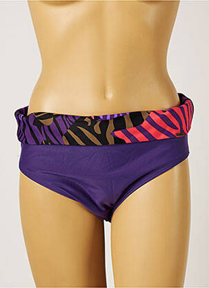 Chiloți de baie violet PANACHE femeie