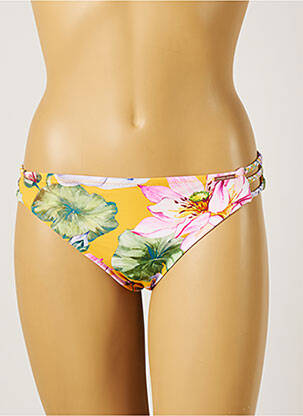 Chiloți de baie galben YSABEL MORA femeie