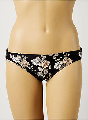 Chiloți de baie imprimeu floral chiloți negru SEAFOLLY femeie