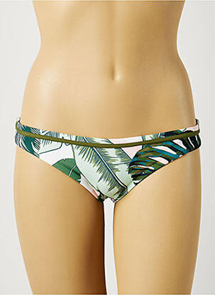 Chiloți de baie imprimeu tie and dye chiloți verde SEAFOLLY femeie