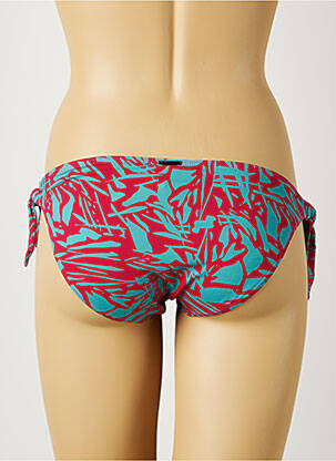 Chiloți de baie imprimeu tie and dye bikini roz MOONTIDE femeie