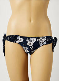 Chiloți de baie imprimeu floral bikini albastru SEAFOLLY femme