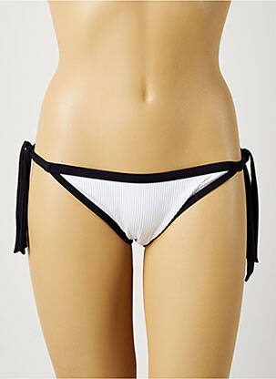 Chiloți de baie alb MOONTIDE femeie