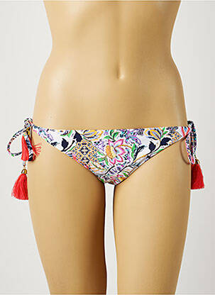 Chiloți de baie alb MOONTIDE femeie