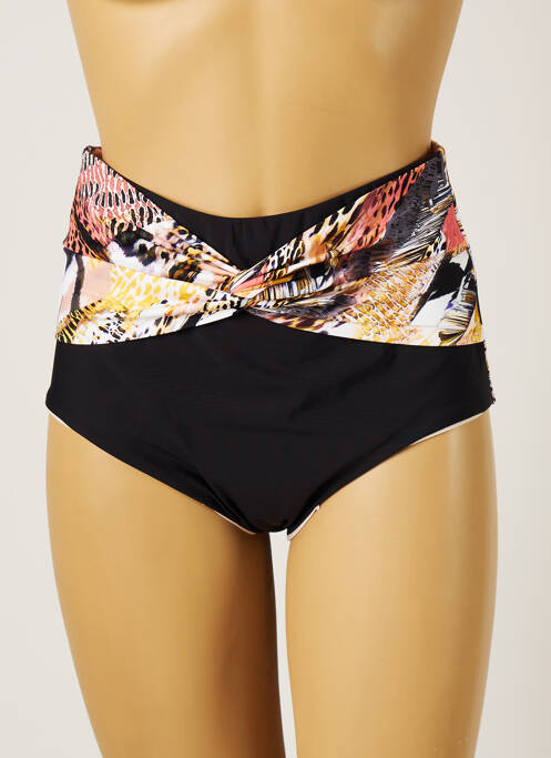 Chiloți de baie elasticitate chiloți negru MOONTIDE femme