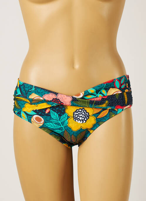 Chiloți de baie imprimeu tie and dye chiloți verde YSABEL MORA femme