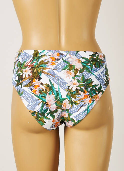 Chiloți de baie alb MOONTIDE femeie