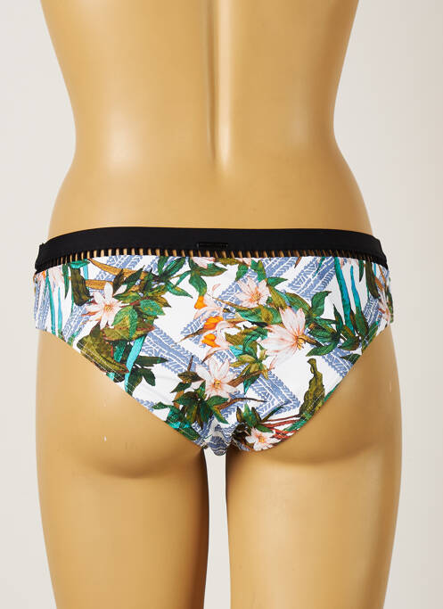 Chiloți de baie alb MOONTIDE femeie