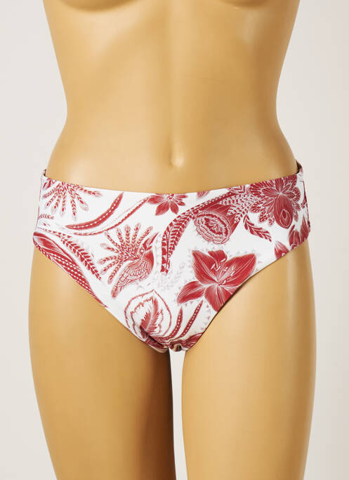 Chiloți de baie alb MOONTIDE femeie