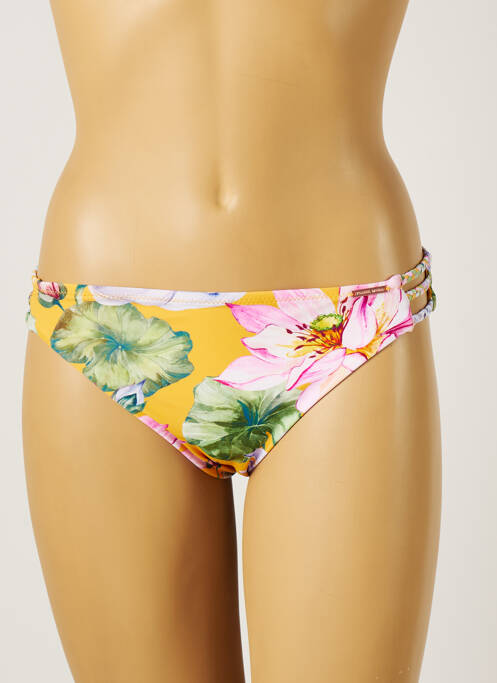 Chiloți de baie galben YSABEL MORA femeie