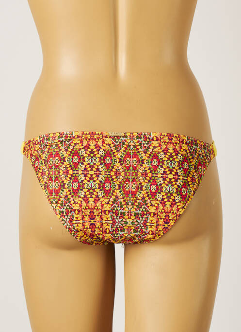 Chiloți de baie galben KIWI femeie