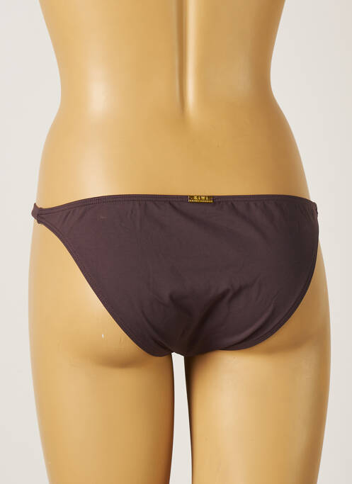 Chiloți de baie maro KIWI femeie