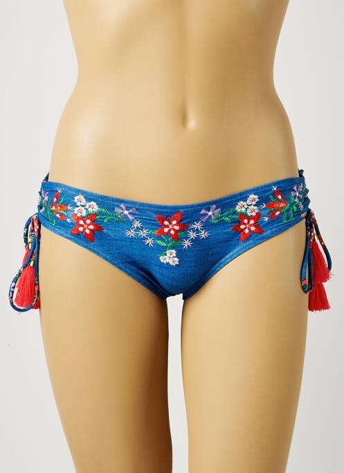 Chiloți de baie albastru PIHA femeie