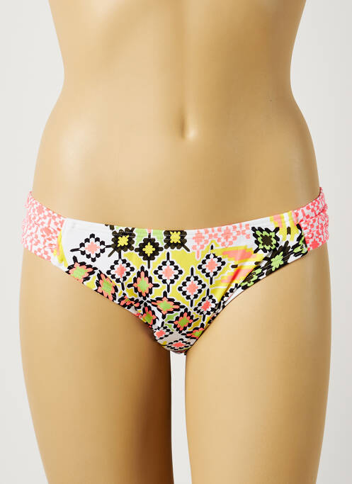 Chiloți de baie galben MOONTIDE femeie