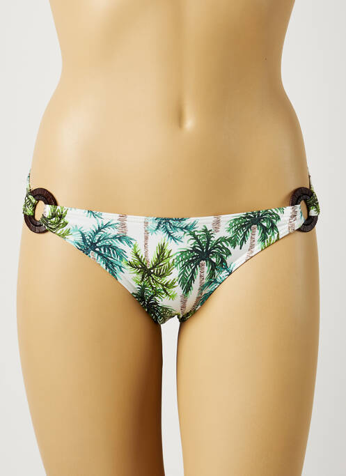 Chiloți de baie verde KIWI femeie