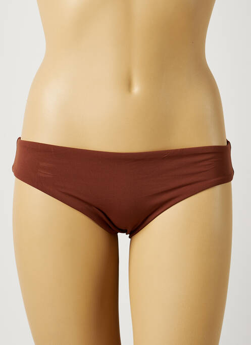 Chiloți de baie maro SEAFOLLY femeie