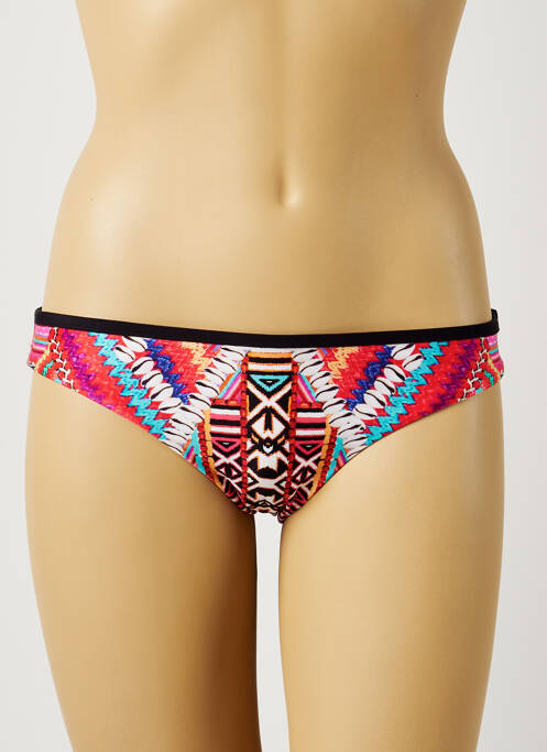 Chiloți de baie imprimeu fantezie chiloți roșu SEAFOLLY femme