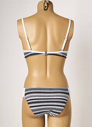 Costum de baie din două piese elasticitate top sutien modelat negru SUN PLAYA femeie