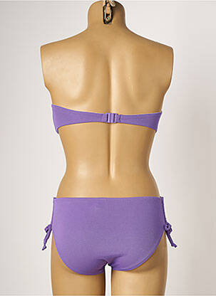 Costum de baie din două piese elasticitate top sutien modelat violet YSABEL MORA femeie
