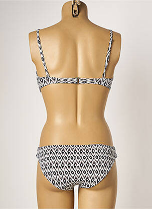 Costum de baie din două piese elasticitate top sutien modelat negru DAG ADOM femeie