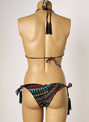 Costum de baie din două piese elasticitate top sutien modelat albastru RIO DE SOL femeie
