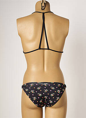 Costum de baie din două piese elasticitate top sutien modelat negru BORABORA femeie