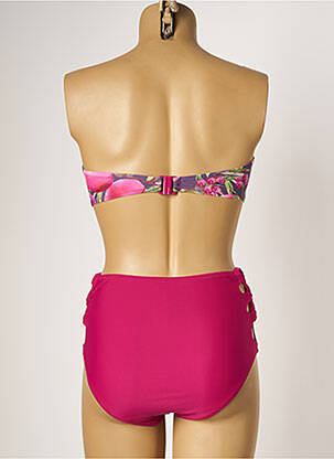 Costum de baie din două piese elasticitate top sutien modelat roz YSABEL MORA femeie