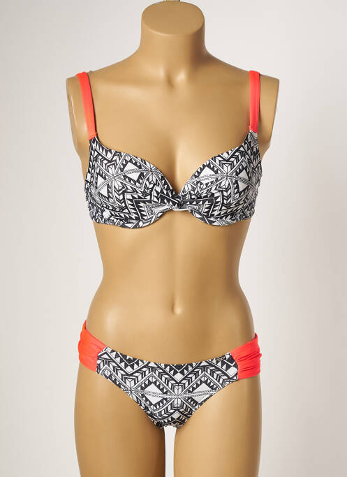 Costum de baie din două piese negru LPB femeie