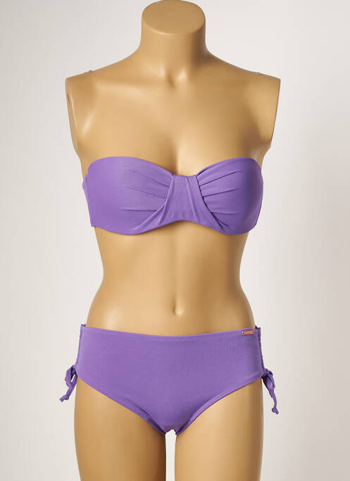 Costum de baie din două piese violet YSABEL MORA femeie