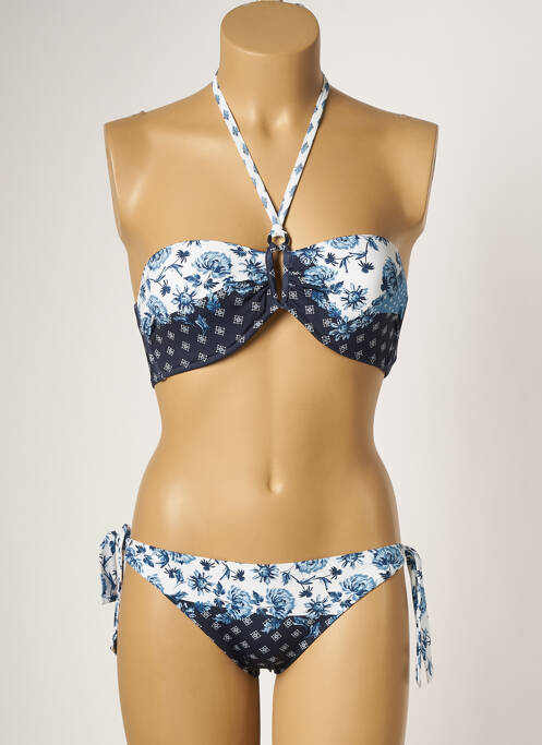 Costum de baie din două piese albastru TESSY femeie