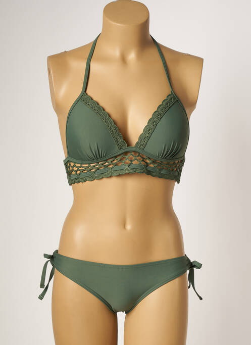 Costum de baie din două piese verde DAG ADOM femeie