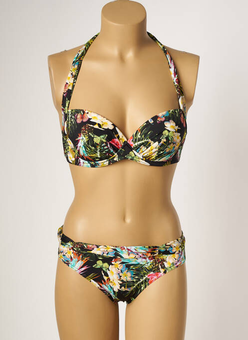 Costum de baie din două piese verde LPB femeie