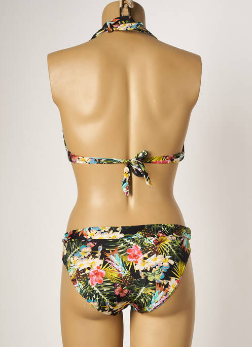 Costum de baie din două piese verde LPB femeie