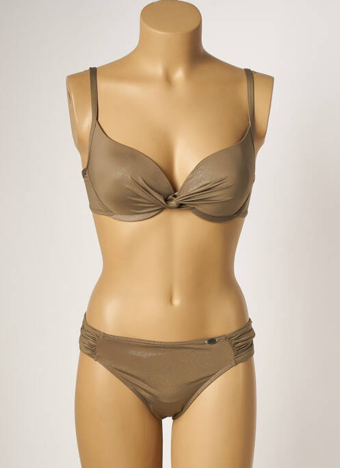 Costum de baie din două piese verde SUN PLAYA femeie