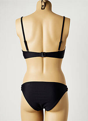 Costum de baie din două piese elasticitate top triunghiuri negru YSABEL MORA femeie