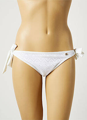Chiloți de baie alb LITTLE MARCEL femeie