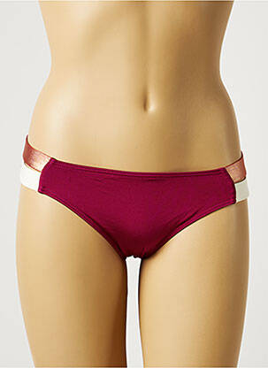 Chiloți de baie roz KIWI femeie