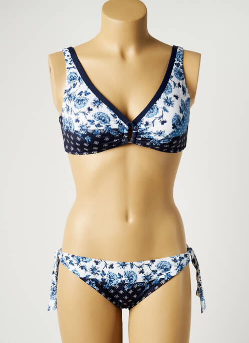 Costum de baie din două piese albastru TESSY femeie