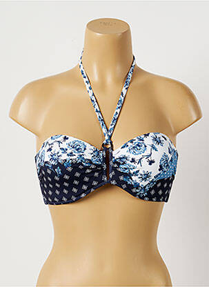 Sutien de costum de baie albastru TESSY femeie