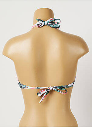 Sutien de costum de baie elasticitate top sutien modelat verde LPB femeie