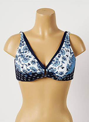 Sutien de costum de baie albastru TESSY femeie