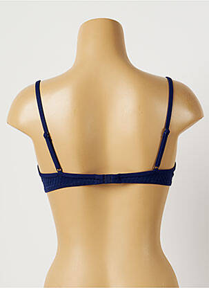 Sutien de costum de baie elasticitate top sutien modelat albastru CHERRY BEACH femeie
