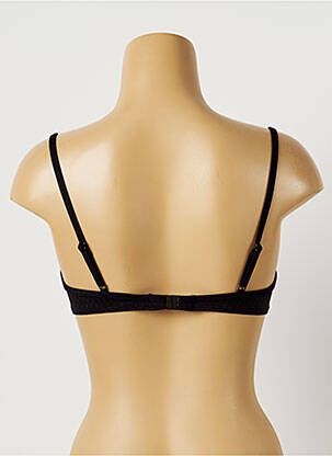 Sutien de costum de baie elasticitate top sutien modelat negru CHERRY BEACH femeie