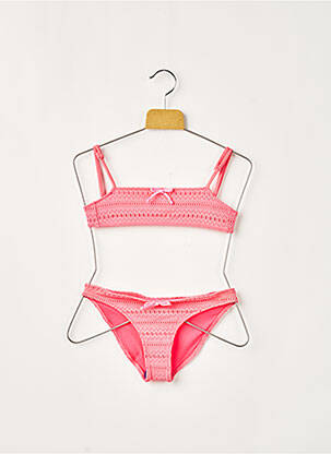 Costum de baie din două piese roz BORABORA fată