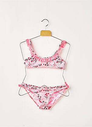 Costum de baie din două piese roz BORABORA fată