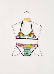 Costum de baie din două piese elasticitate violet PLAGE DU SUD fille