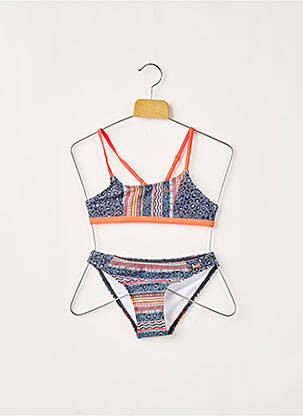 Costum de baie din două piese albastru PROTEST fată